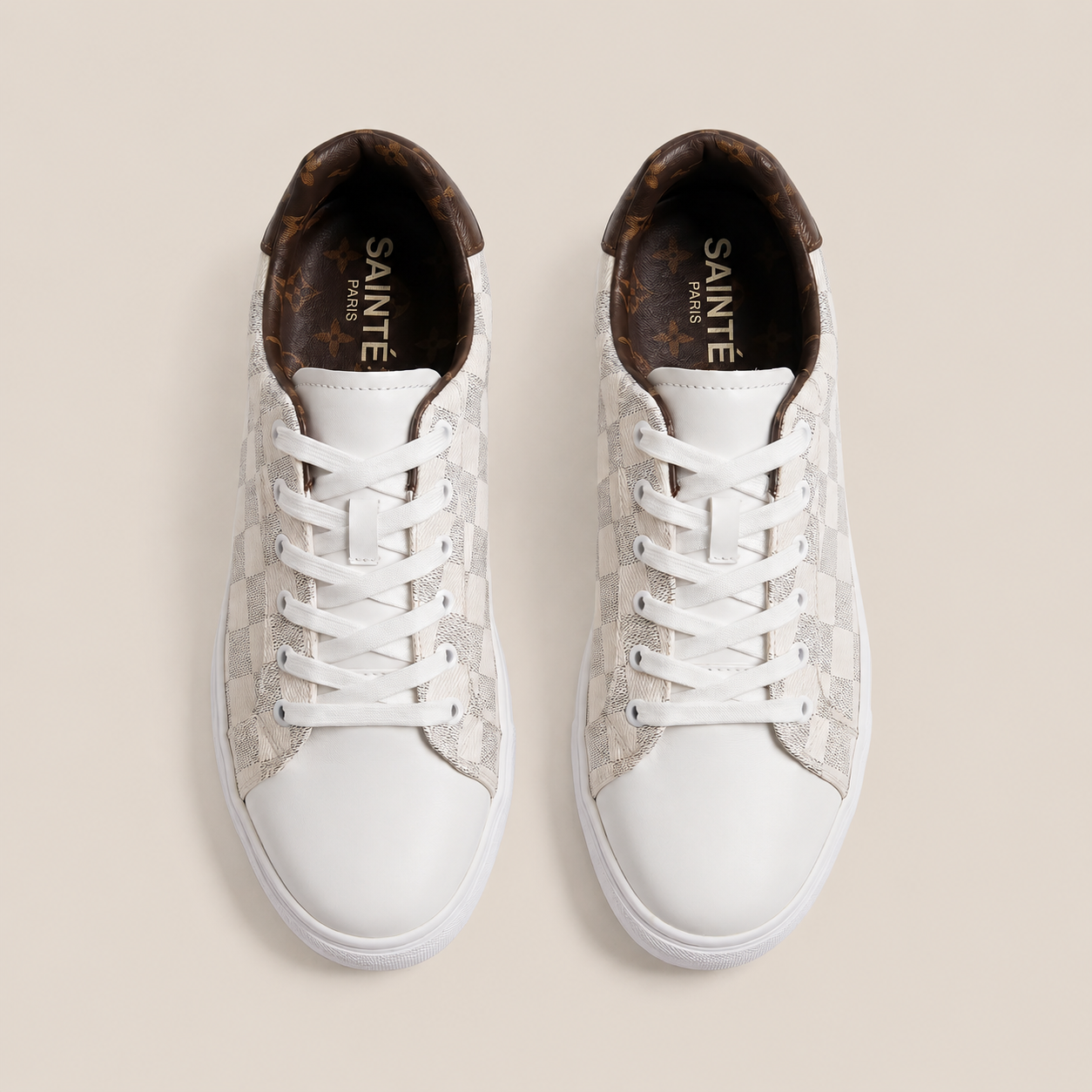 DAMIER WHITE