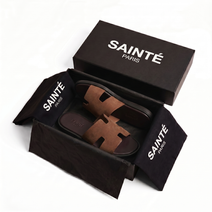 Cowhide Suède Sandal